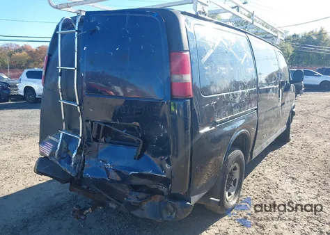 2007 Chevrolet Express Work Van from USA, damaged, VIN 1GCGG25V771231296